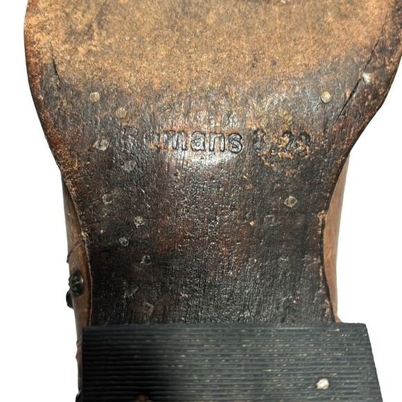 Miss Macie Bobby Jean Southwest Leather Boots Brown Size 6 - Picture 8 of 11